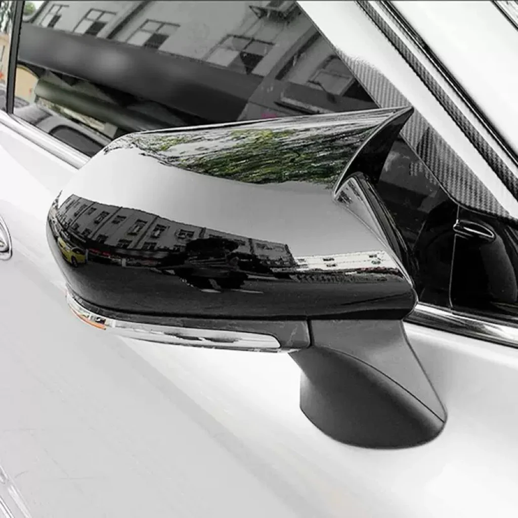 Rearview Side Mirror Cover For Toyota Prius 2015 2016 2017 2018- 2019 2020-2023 Wing Cap Car Exterior Door Rear View Case Trim
