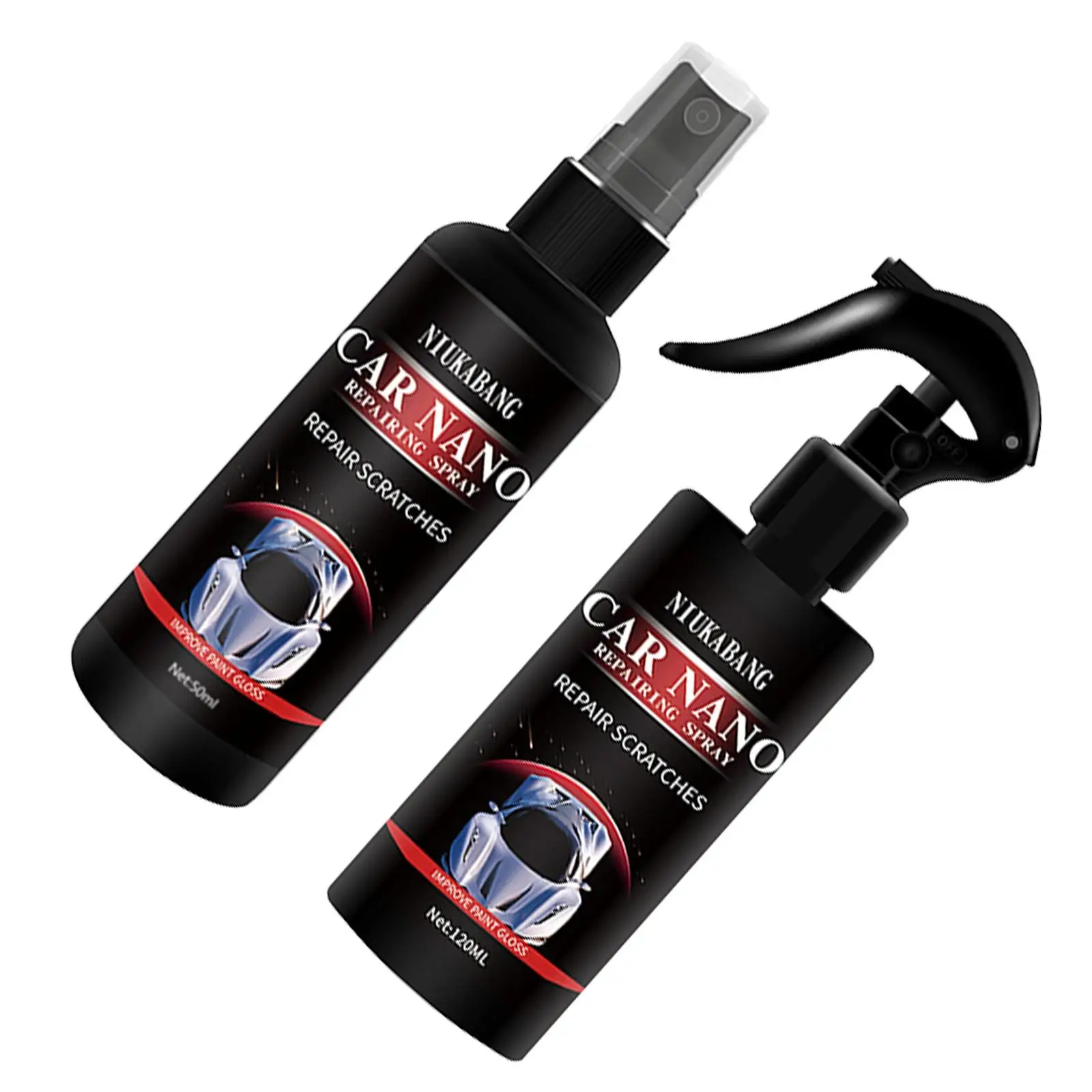 Ceramic Car Coating Paint Protection Spray Super Glossy Nano Repair Wax for Removing Scratches and Car Polishing