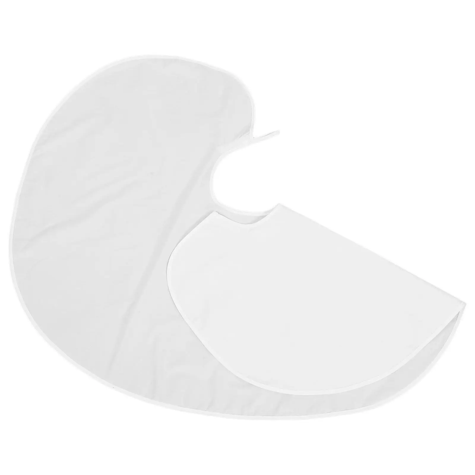 

Waterproof Hairdressing Cape Wai Cloth White Unisex Hair Cutting Apron Adjustable Professional Barber Cloak Protect Clothes Dry