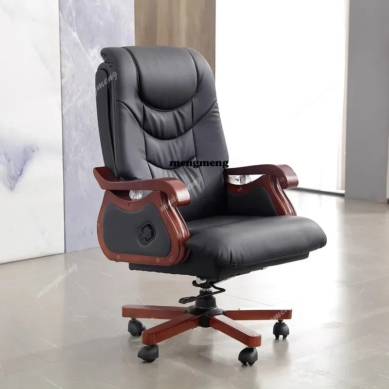 F182 Boss office chair reclining study dormitory computer chair household backrest rotating lift