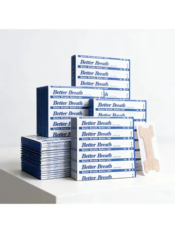 300/200/100PCS Breath Nasal Strips Sleep Aid Device Easier Breathing Nose Patch for Better Sleep Snoring Aid