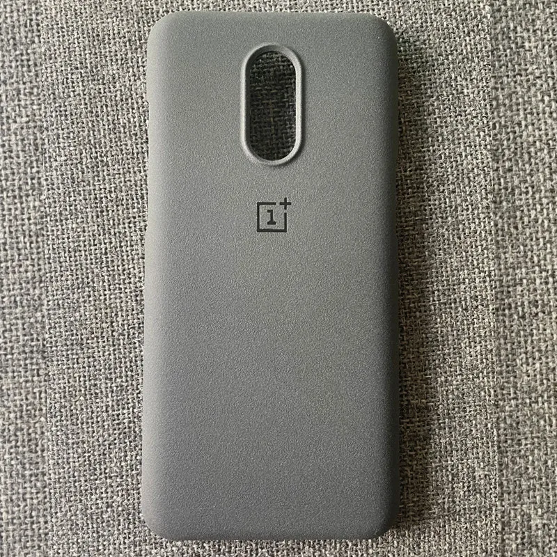 Original Case For OnePlus 7 official Slim Soft Back Case Shockproof Ultra thin Matte Quicksand Cover Without Retail box