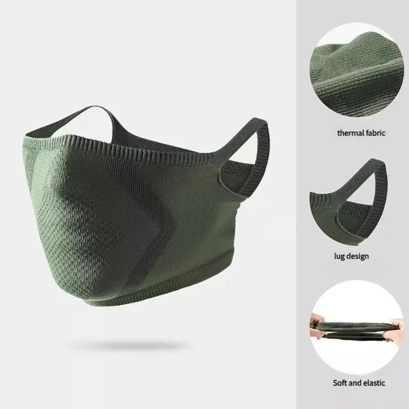 31BE Thickened Windproofed Face Mask Thermals Face Cover Adventure Face Mask Cold Weather Protecting