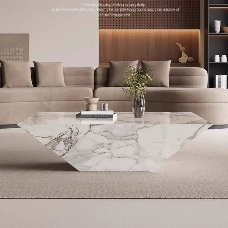 

Designer Decoration Coffee Table European Style Minimalist White Nordic Coffee Table Center Modern Mesa De Centro Sala Furniture