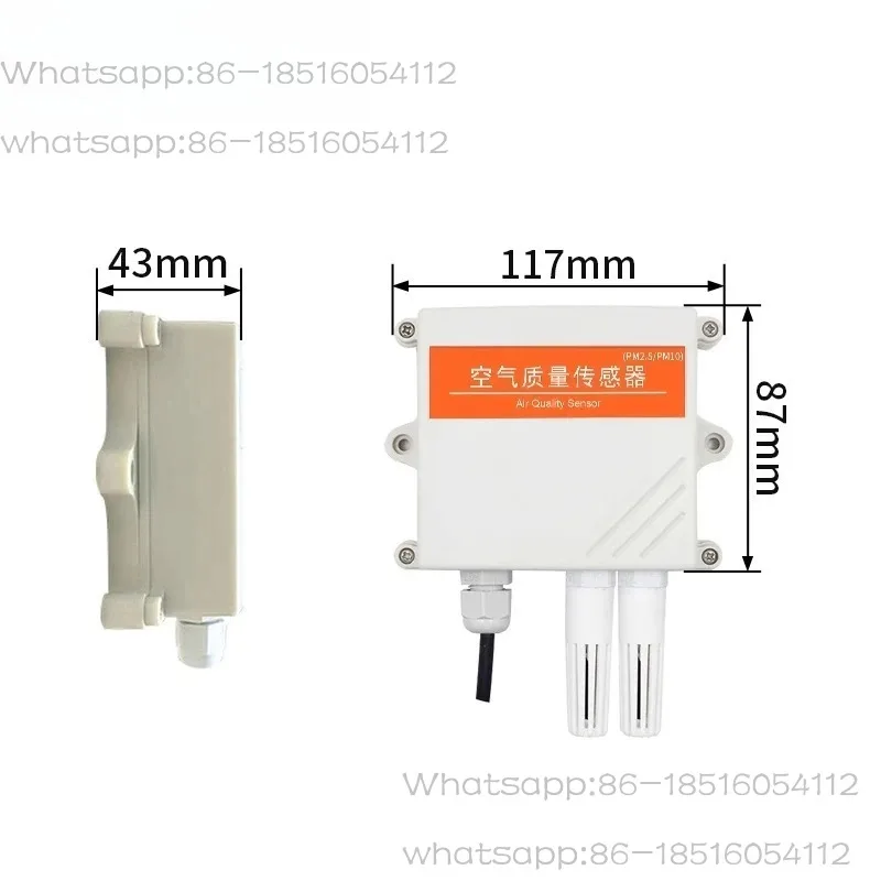 Air quality sensor pm2.5/10 dust haze particle monitor laser automatic high-precision detector