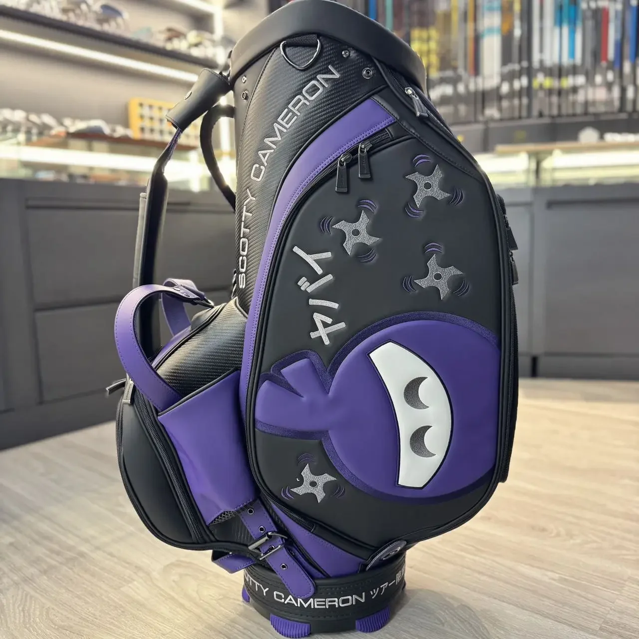 

Сумка для гольфа унисекс с забавной мультяшной графикой, легкая и прочная, уникальный художественный дизайн для мужчин и женщин, сумка для гольф-клуба