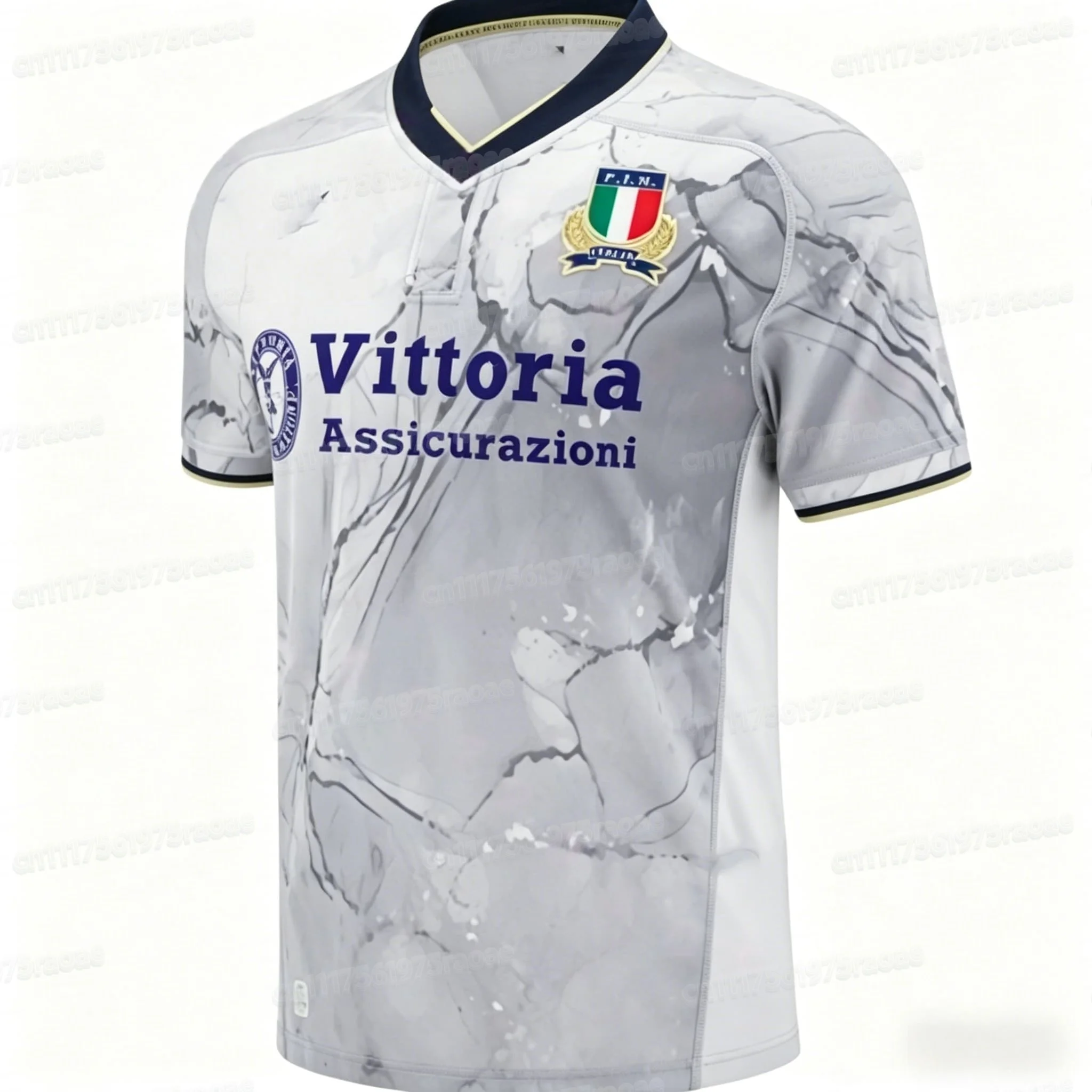 Italienisches Rugby-Trikot T-Shirt Fitness Sport Freizeitkleidung Atmungsaktive Schnelltrocknende Oberteile T-Shirts Sportbekleidung Familienoutfit – Detail 6