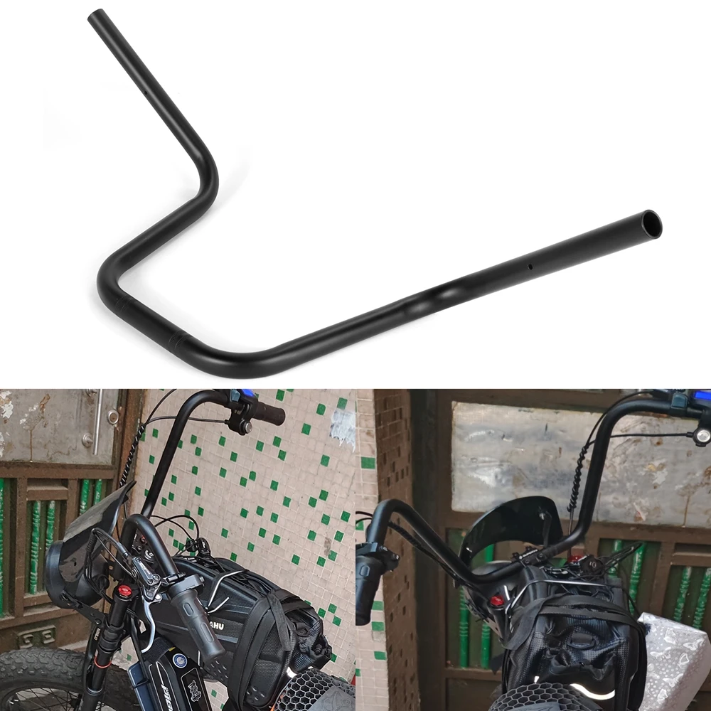 Retro Motorcycle 22mm Handlebar Super High Handle Bars 7/8'' Steering Wheel for Cafe Racer Dyna Chopper Bobber Cruiser Scooter