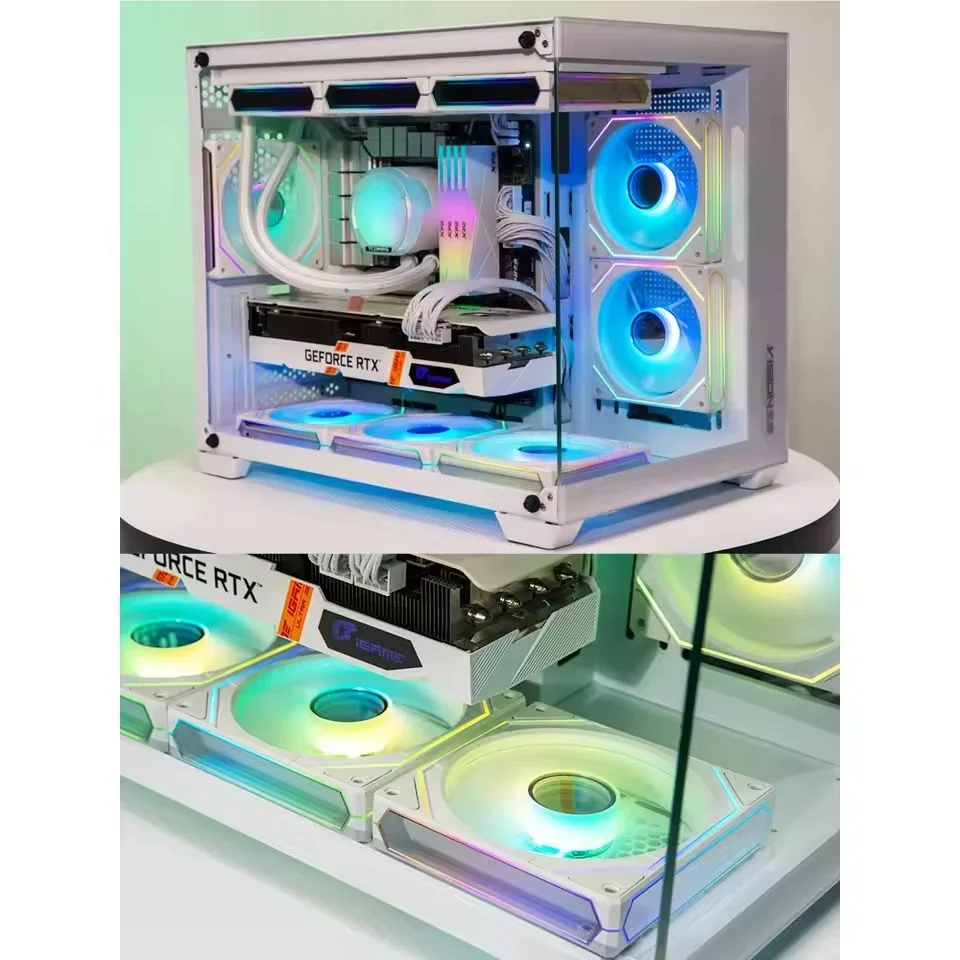 OEM PRISM 6 PRO PC Fan 120mm 5V 3PIN ARGB 4Pin PWM Cooling Fan 12V Large Air Volume Computer case Fan ventilador image 3