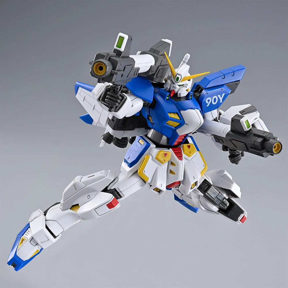 Original NEW MG 1/100 Gundam PB Exclusive F90Y Cluster Gundam Nice Assembling Anime Action Figure Model Gift Toys