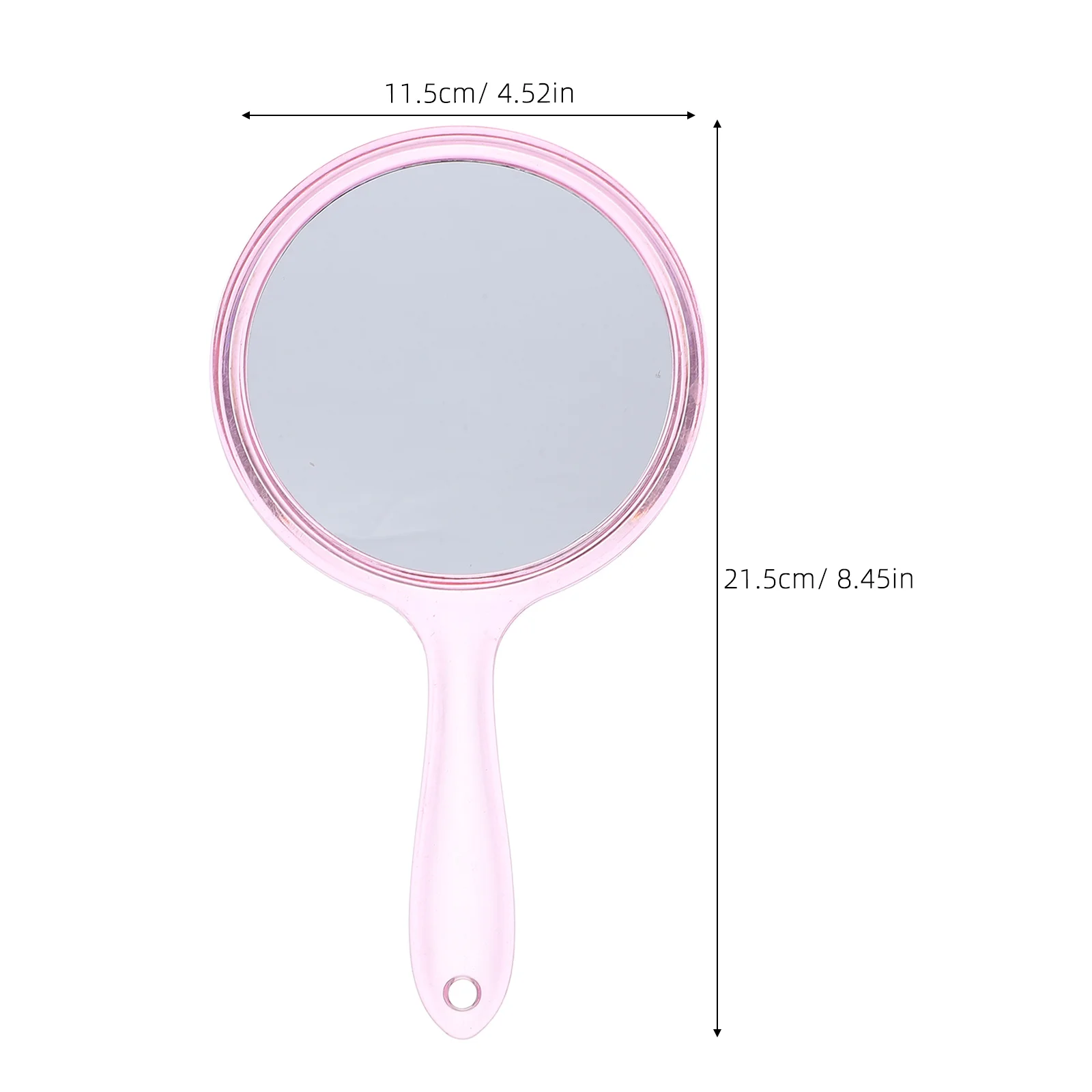 6Pcs Double Sided Round Compact Makeup Mirrors Mini Portable Handheld Magnified Pocket Travel Vanity Mirror for Girls Women