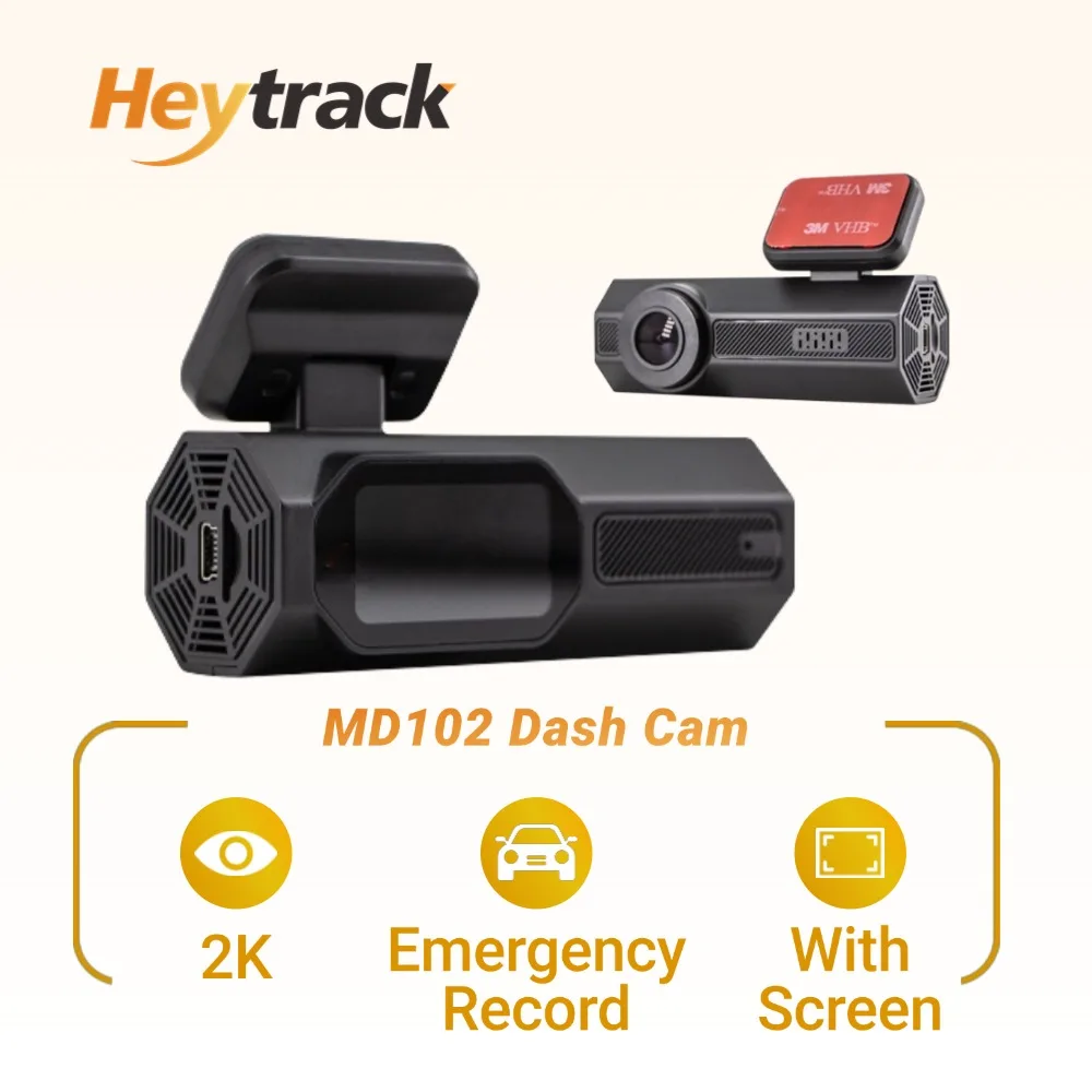 Dash Cam Auto 2K For Car DVR WiFi Dash Camera Vehicle DVR Recorder HD Video Recorder Web App Control