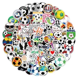 10/30/50PCS New Cartoon Soccer Sports adesivo creativo personalizzato GuitarComputer Phone Skateboard adesivo impermeabile all'ingrosso