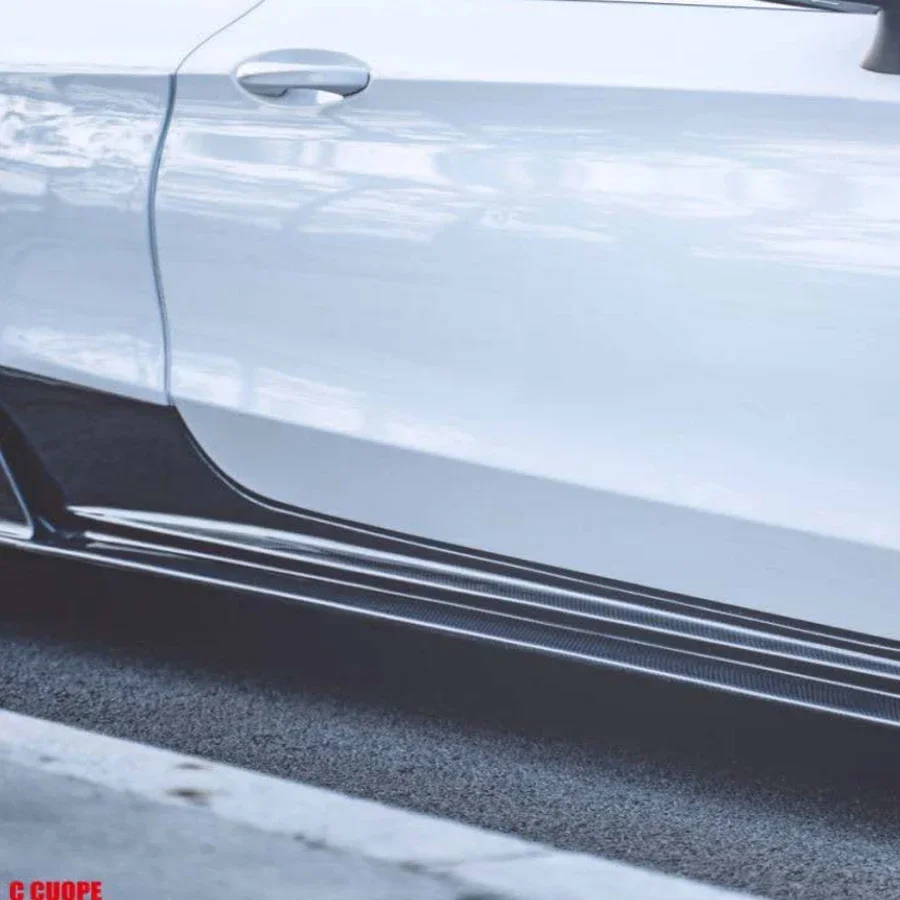 

Factory Hot Selling 2017-2019 Hot Selling Body kit For C Coupe Auto Parts Carbon Fiber Side Skirts Leaf Plate Widebody Wheel Arc