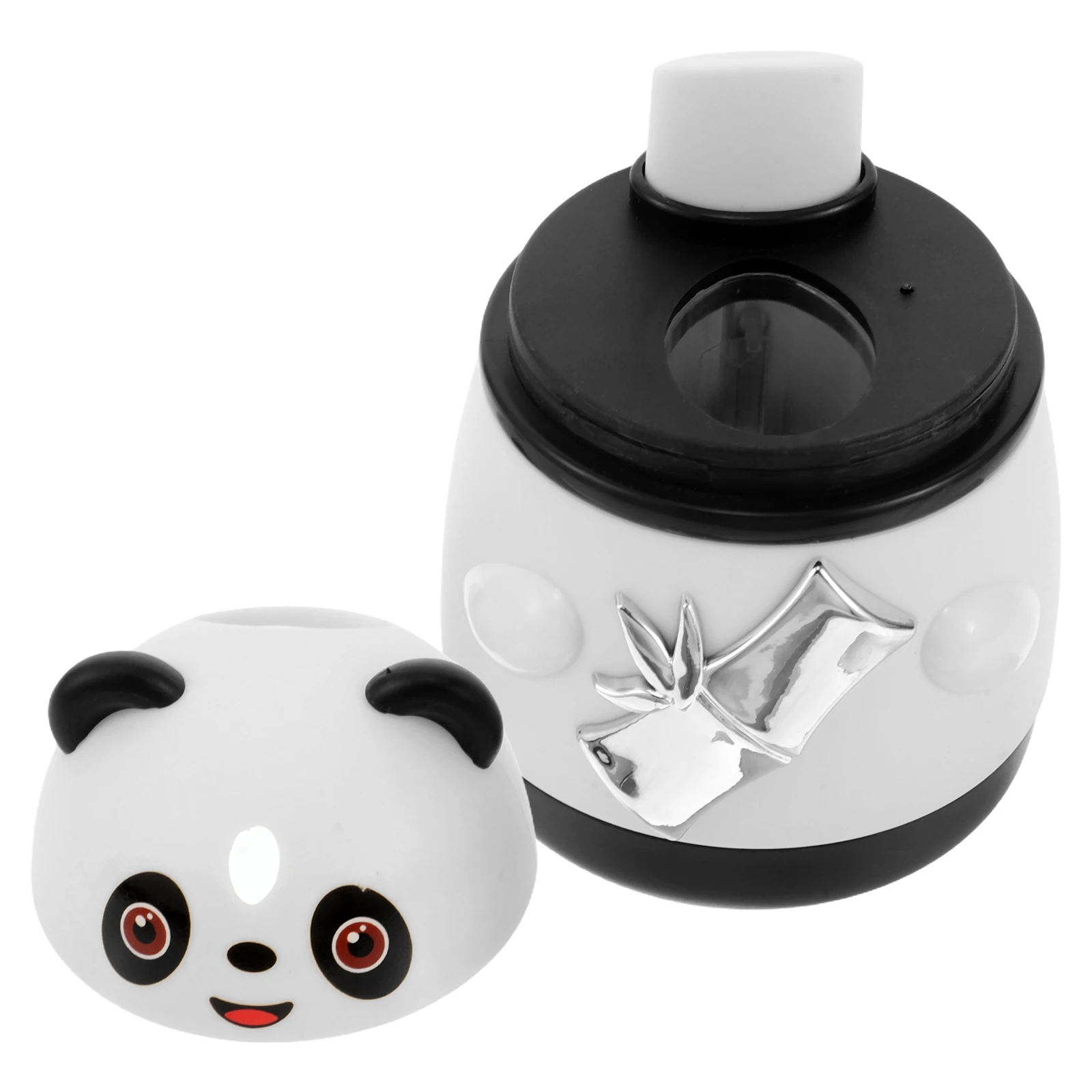 

Automatic Toothpick Dispenser Panda Cute Toothpick Holder Press Design Kitchen Storage Organizer Decorative Container