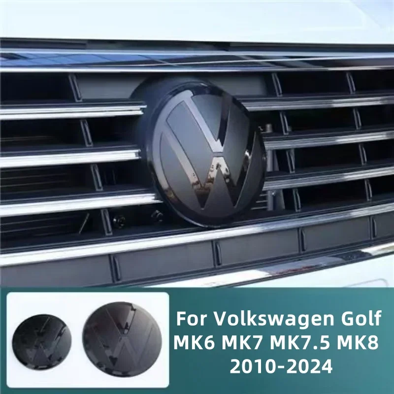 تعديل السيارة لاصق الشعار لا يؤثر ACC الجبهة الخلفية شعار شارات غطاء لشركة فولكس فاجن فولكس فاجن جولف MK6 MK7 MK7.5 MK8 2010-2024