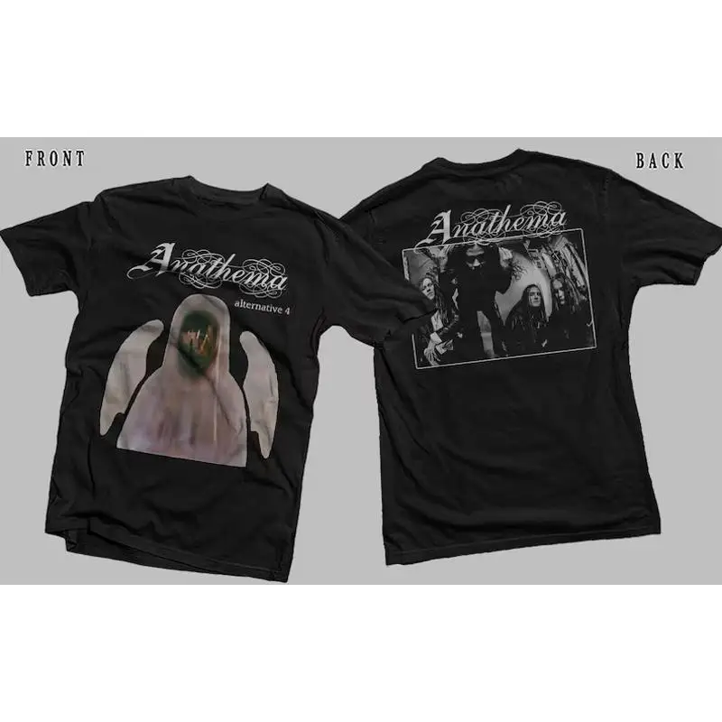 

Альтернативная 4-двусторонняя футболка Anathema Äì Dtg Dtf, новый дизайн