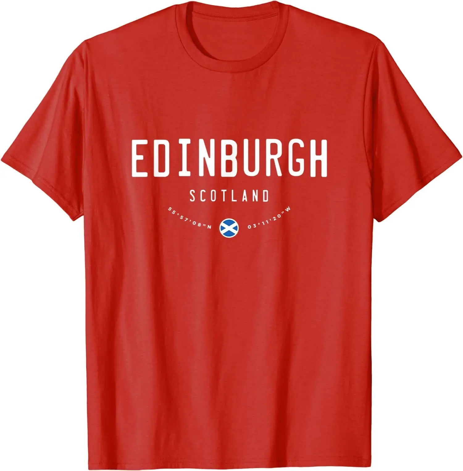 Edinburgh Scotland United Kingdom UK Flag Gift Unisex T-Shirt