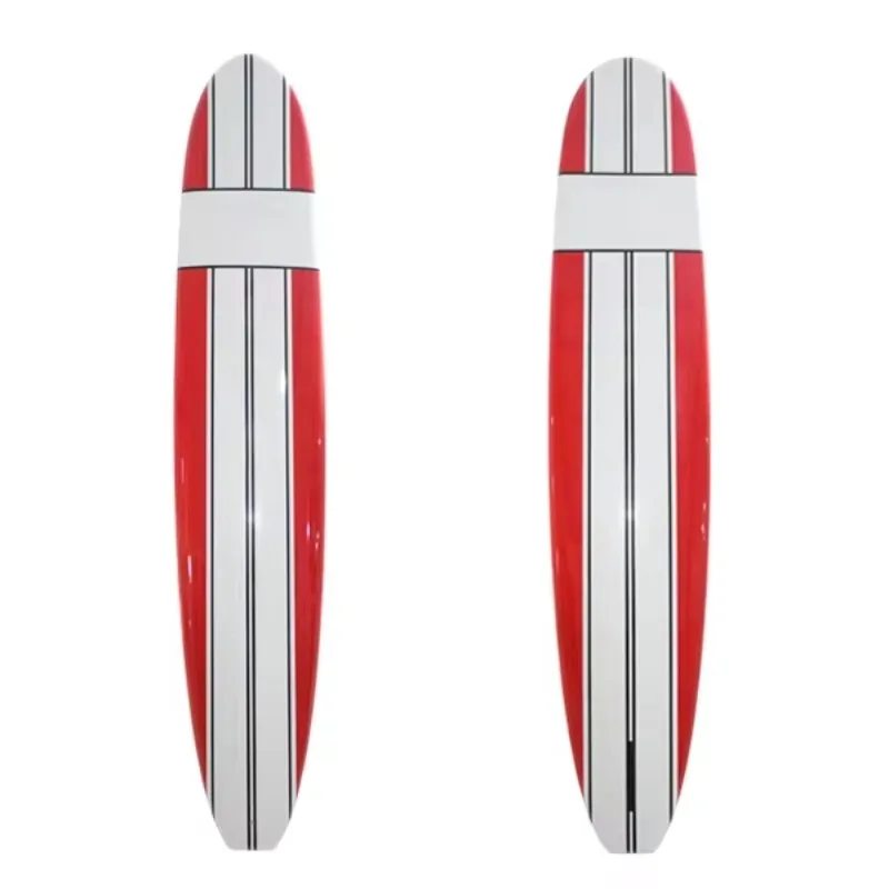 

PU Board Custom Design Board Red and White Surfboard for Surfing