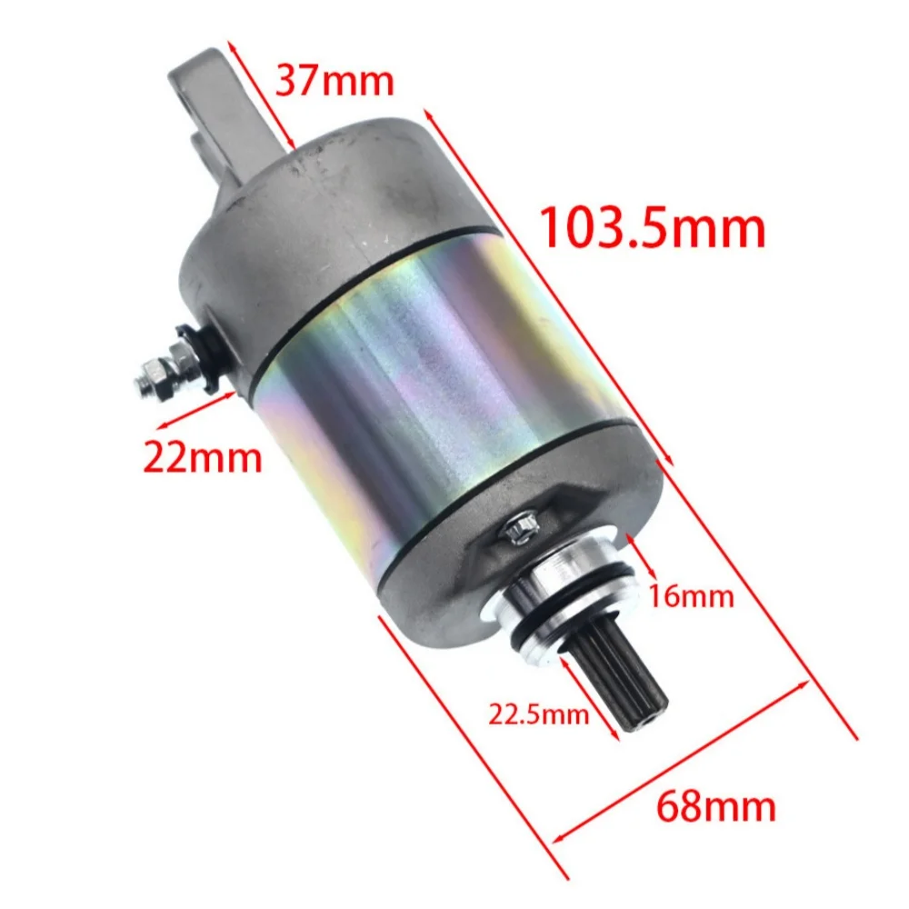 Motorcycle Starter Motor for YAMAHA YP250 Majesty XMAX250 MBK 250 1B7-81890-00 - view 2