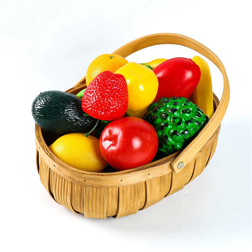

Artificial fake fruit home Store decoration cantaloupe coconut strawberry pineapple apple durian Simulation Plastic fruit props