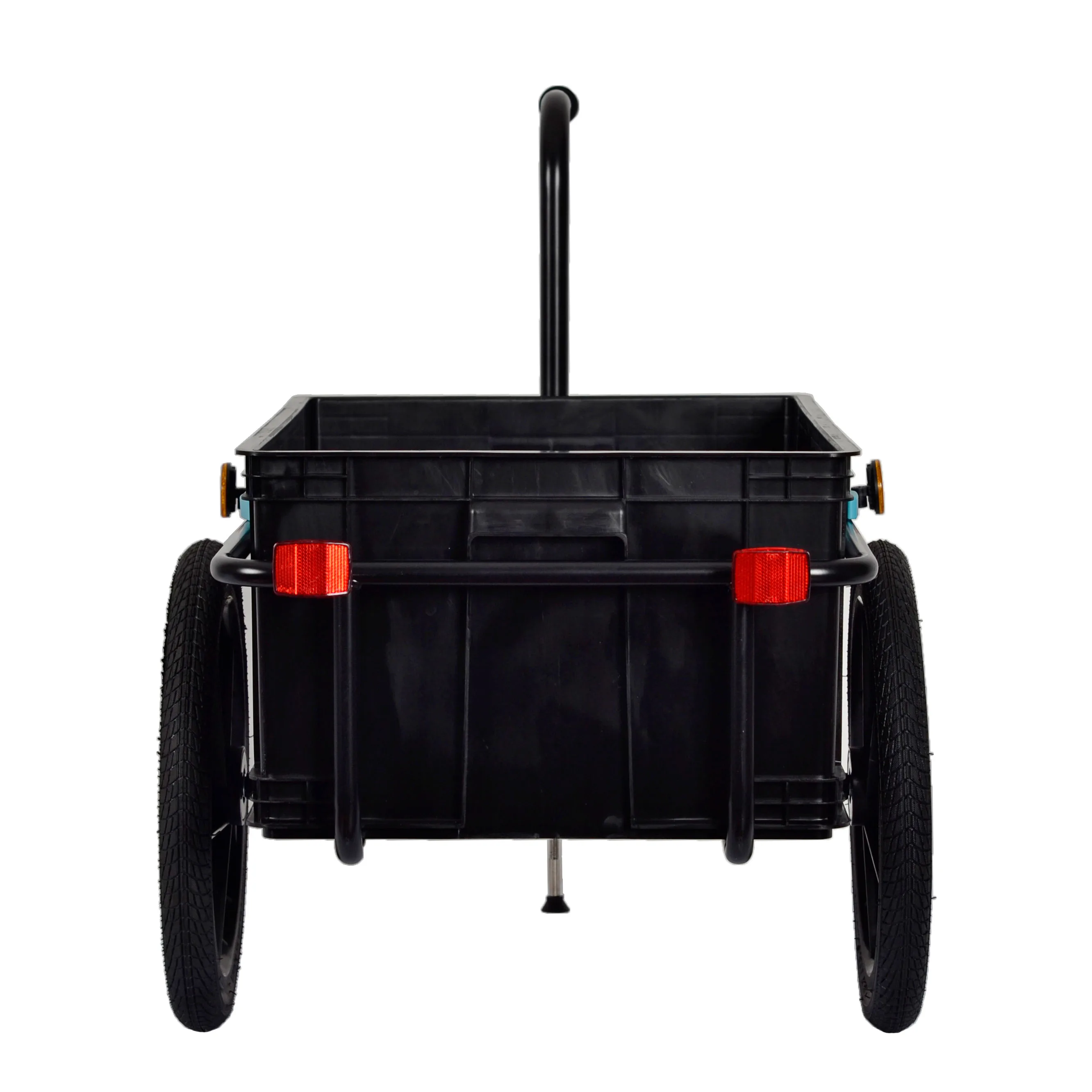 Велосипедный грузовой прицеп со съемной коробкой и водонепроницаемой крышкой