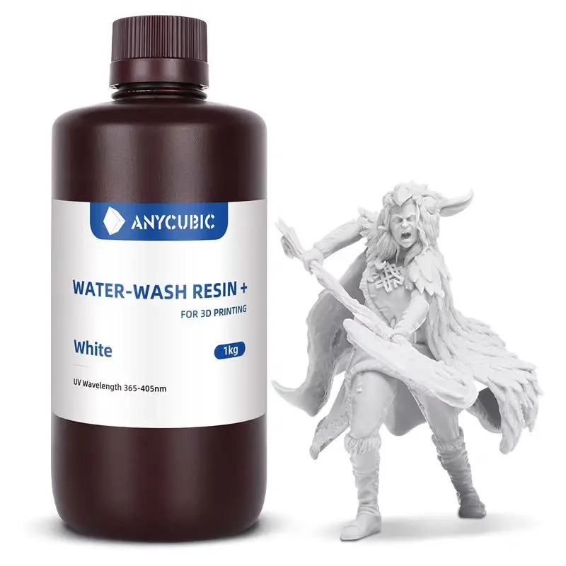 High Quality Anycubic Photocuring High Precision Washed Resin Printing Suitable For LCD 3D Printing Resin