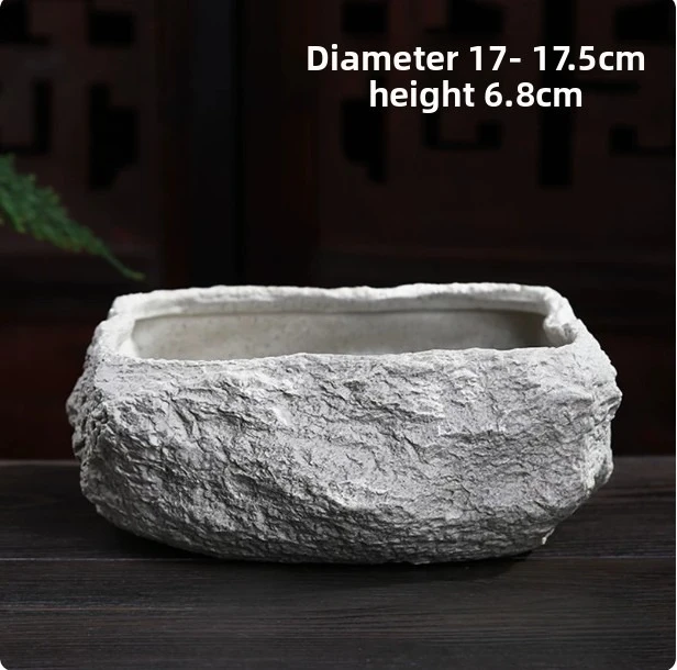 Keramische Rock Modder Imitatie Steen Thee Wassen Pen Wassen Thee Kopjes, Huishoudelijke Theeservies Accessoires, Extra Grote Wastafel