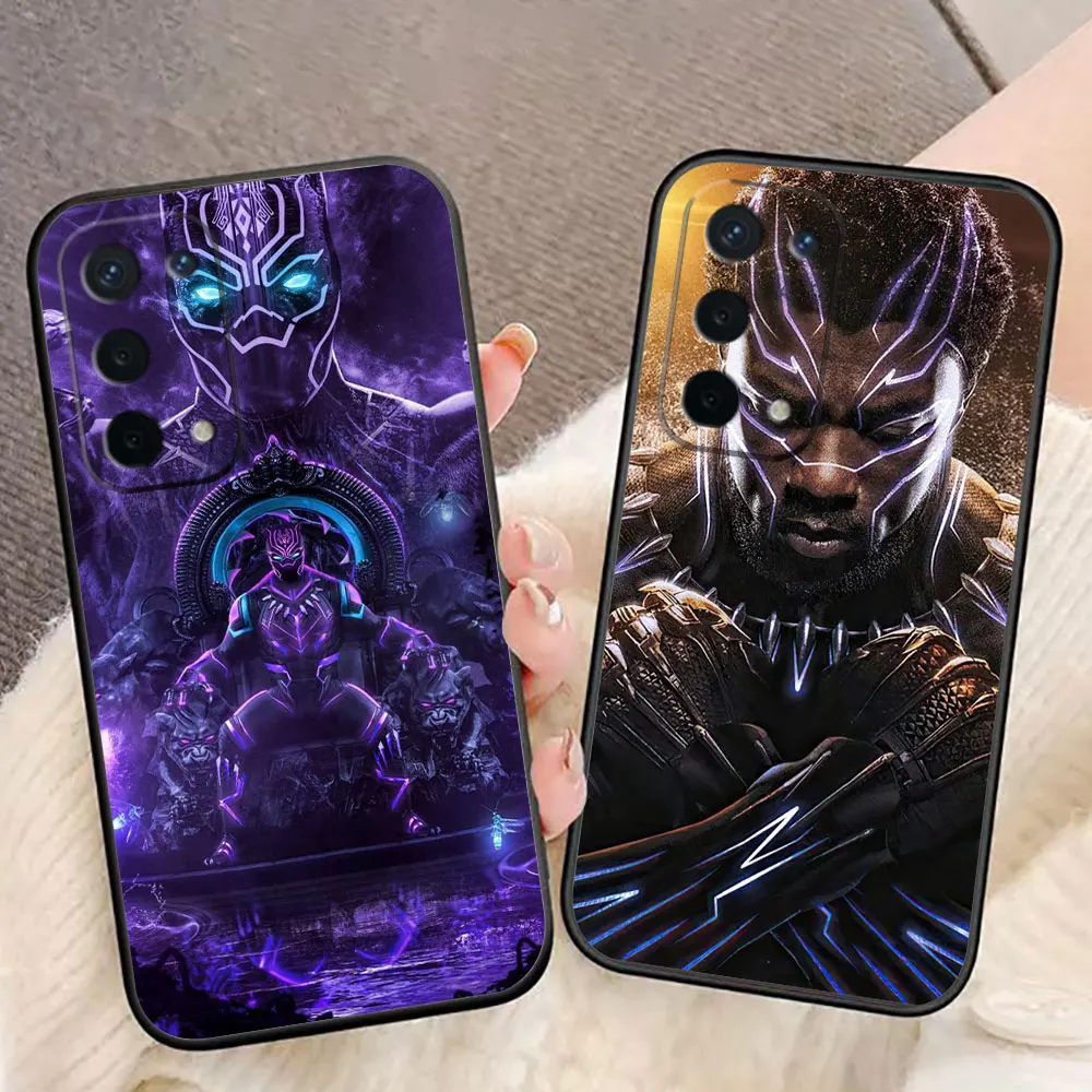 Marvel Black Panther Thanos Thor Phone Case For OPPO A9 A15 A17 A31 A38 A53 A54 A55 A57 A60 A73 A74 A79 A78 A92 A93 A94 A98 Case