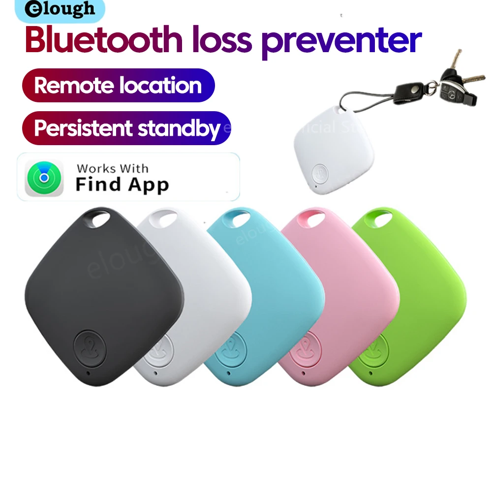 

Elough Smart Trackers Bluetooth GPS Locator Anti-Lost Device Tag Mobile Elderly Finder Work For ios Find My APP