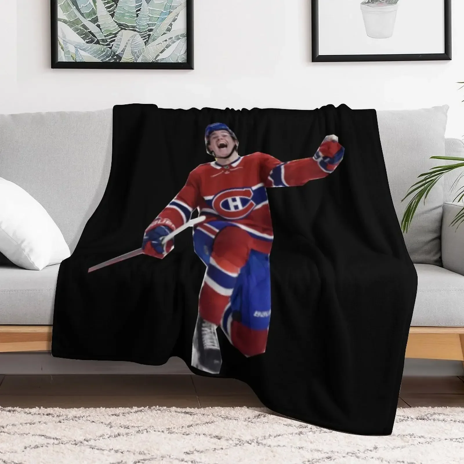

GOAL CAUFIELD Throw Blanket wednesday Bed sofa bed Blankets