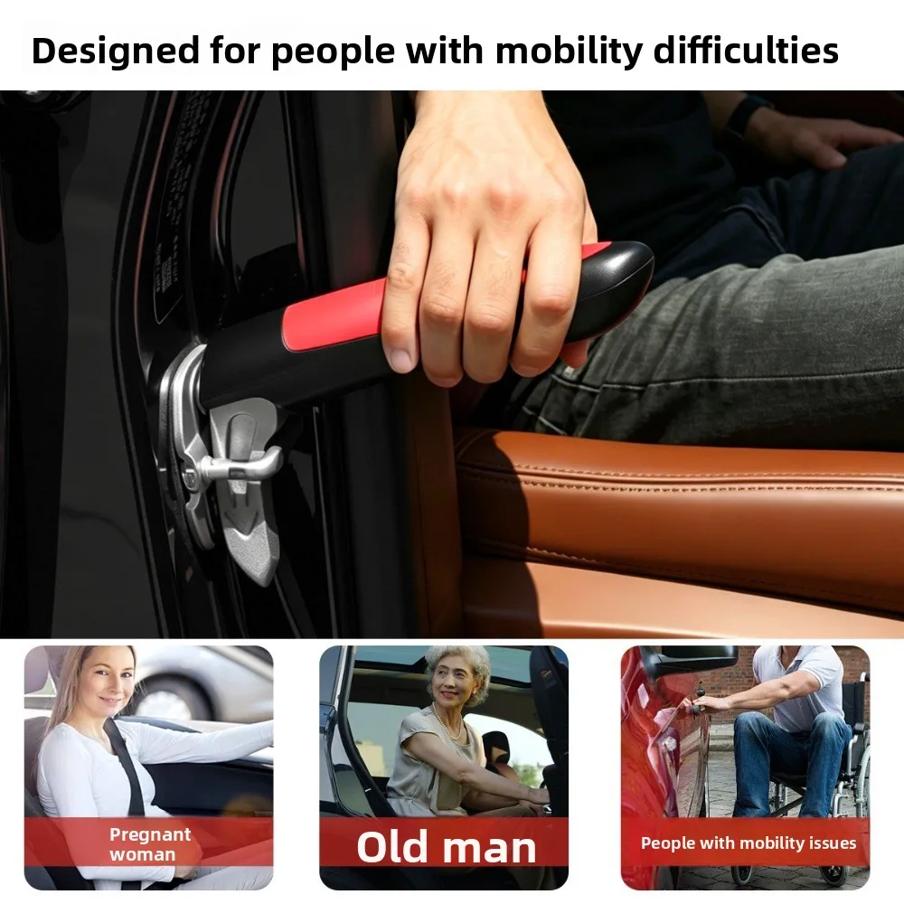 Car Window Breaker Multifunctional Elderly Car Door Handle Auxiliary Handrail Car Emergency Escape Hammer Car Safety Hammer