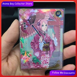 Naruto SE Cards Hinata SE Tsunade Jiraiya Sakura Collectibles Toys for Children Narutoes TCG Game Card Toys for Boys