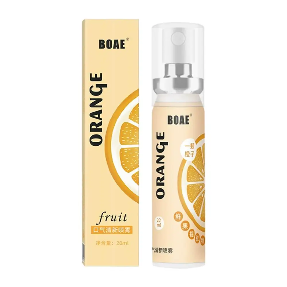1 قطعة 20 مللي رذاذ الفم الطازج الذي يدوم طويلاً المحمولة فعالة إزالة رائحة الفم الكريهة نكهة الفاكهة عن طريق الفم الطازجة رذاذ العناية بالفم #6