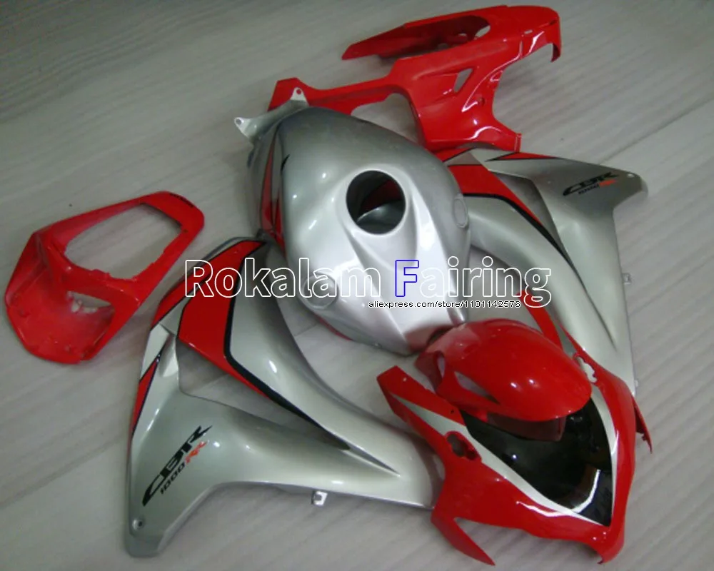 Best Price Kit For Honda CBR 1000RR 2008 2009 2010 2011 Red Black Silver CBR1000 RR 08-11 Motorbike Fairing (Injection molding)