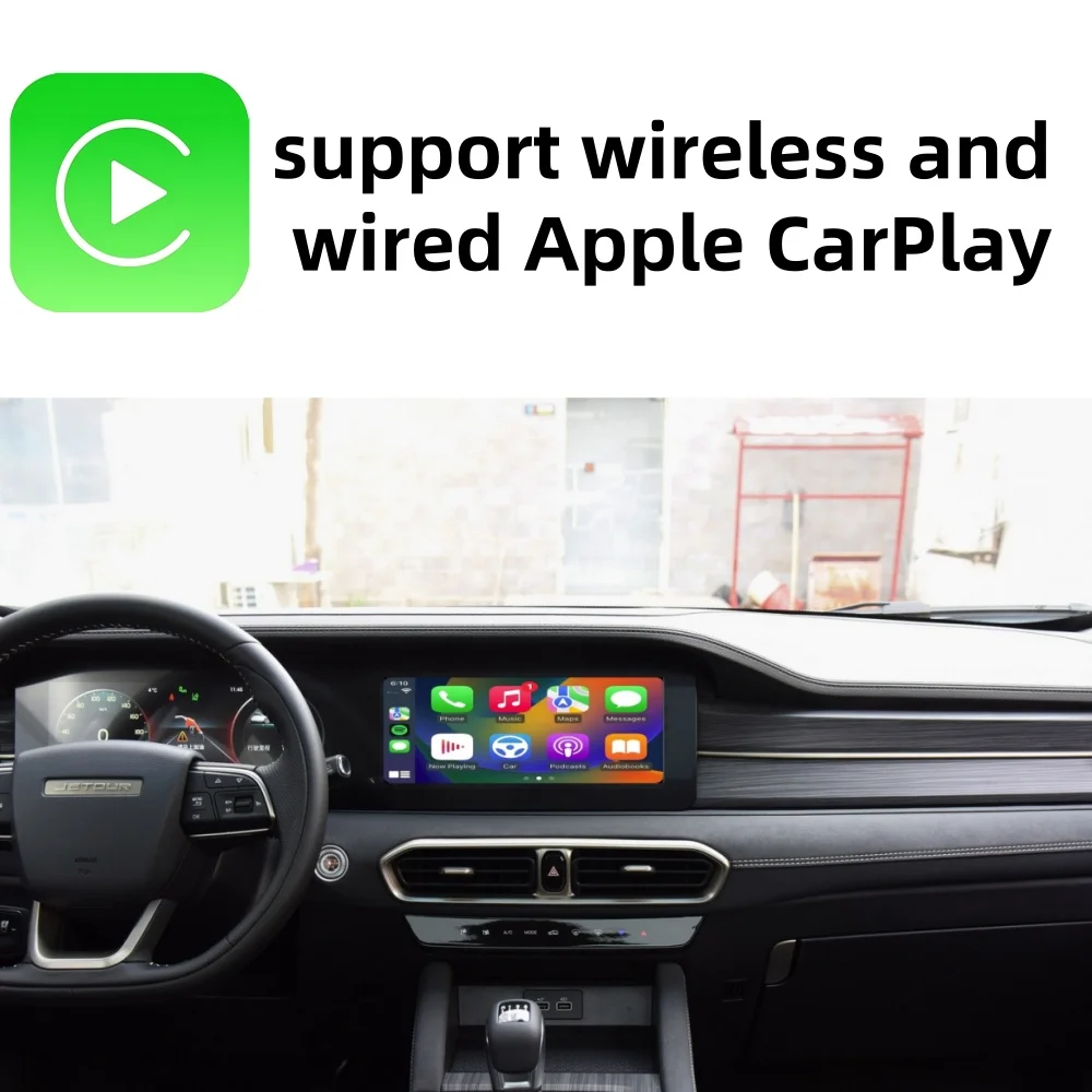 JETOUR X90PLUS X90 X95 Apple CarPlay Interface Wireless Android Auto Support 360 Camera iPhone Mirroring