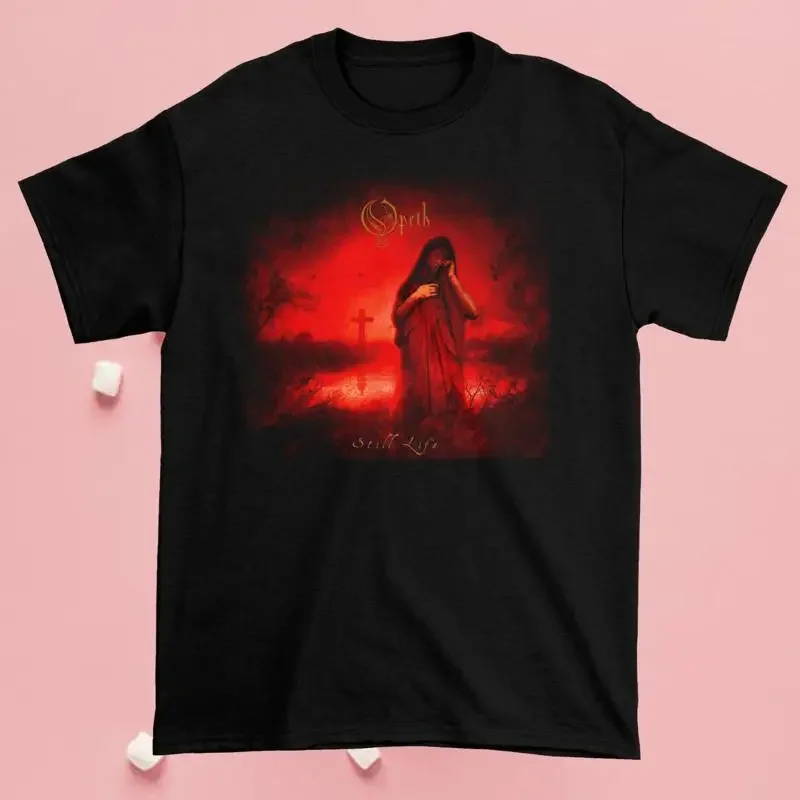 Opeth Still Life T Shirt ShortSleeve Black All size NG453