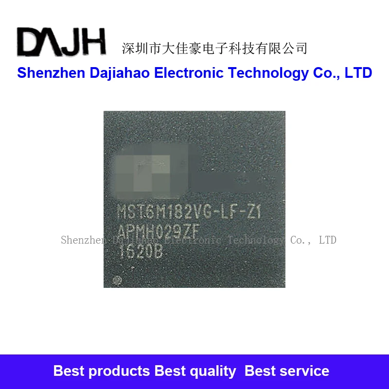 1 ชิ้น/ล็อต MST6M182VG-LF-Z1 ชิป ic การประมวลผลวิดีโอวงจรรวม BGA ในสต็อก