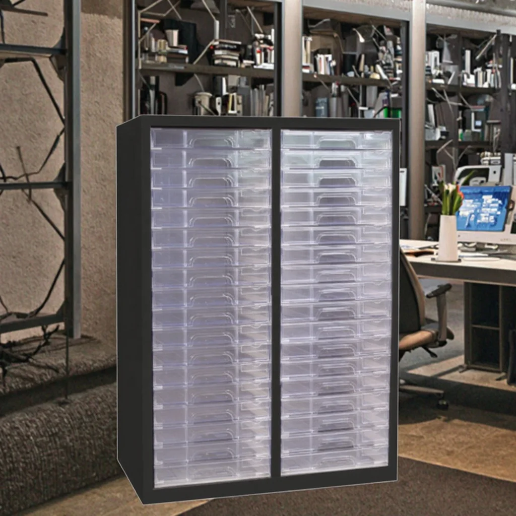Modern Style Steel Iron Metal Storage Cabinet For Home Office Studio Gymnasium Warehouse-for Storing Documents And Books