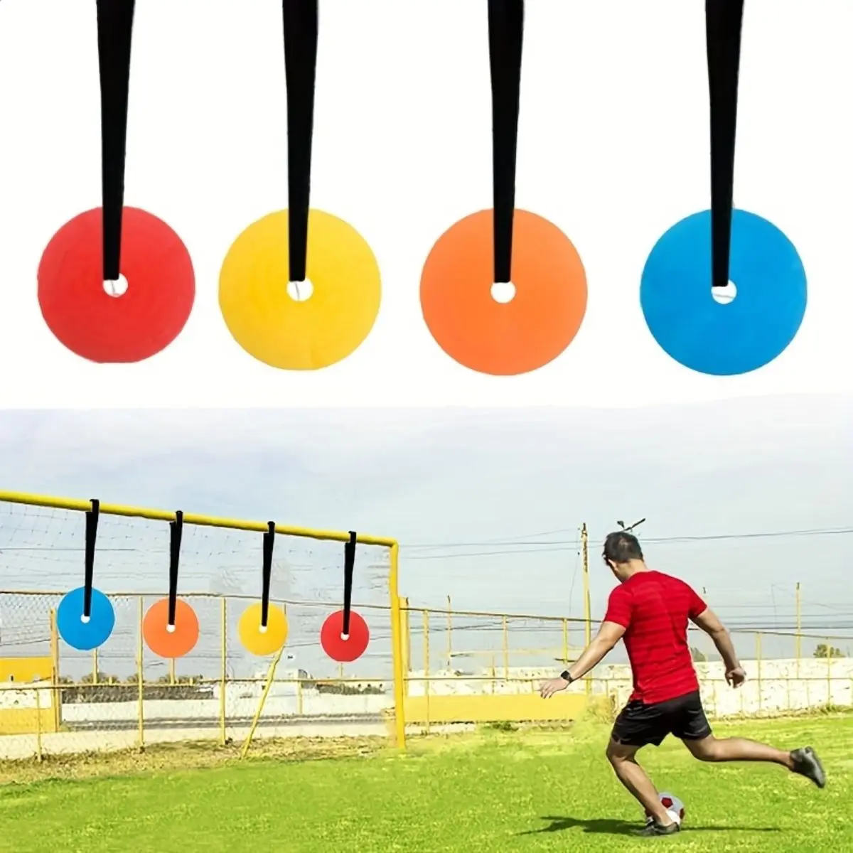 

Soccer Training Target Soccer Target Agility Shooting Target With Adjustable Tape
