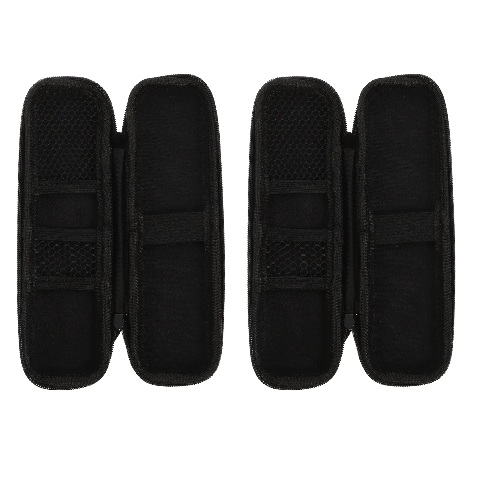 2 قطعة فرشاة الأسنان الكهربائية حقيبة سفر الثقيلة إيفا بولي PU البناء مقاوم للماء مقاومة للصدمات تخزين محمول للكهرباء