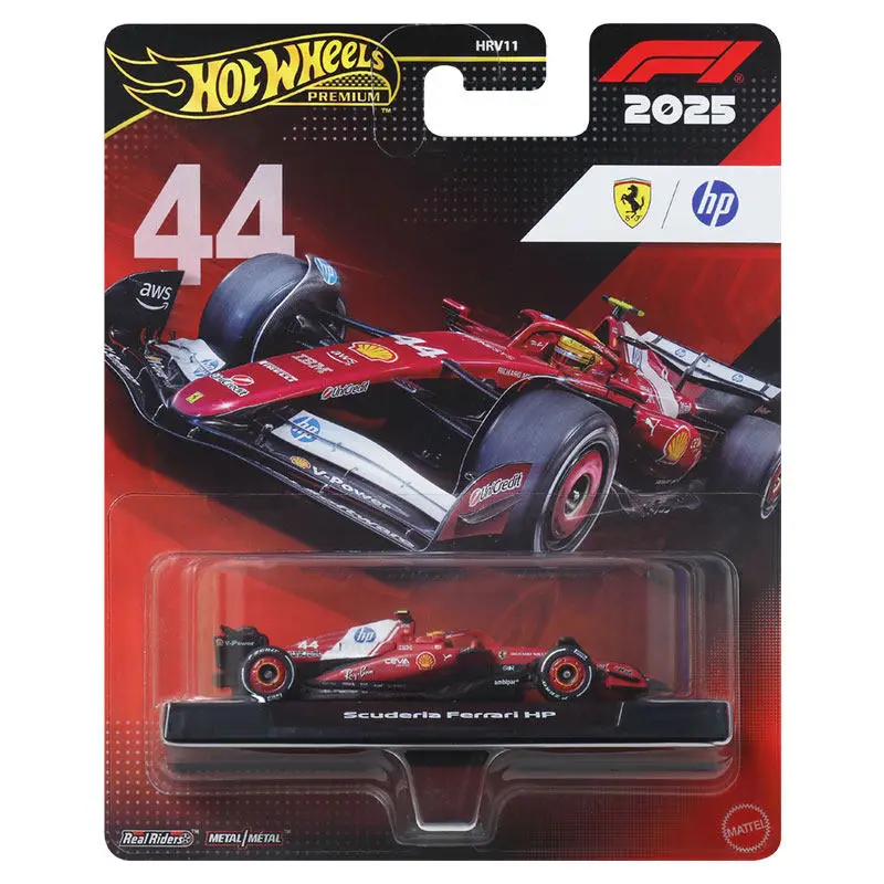 

2026 New Genuine Hot Wheels "Gold Label" HRV11-L Series Formula 1 Racing Sets Collecting Cars Toys Alloy Miniature Diecast Gifts