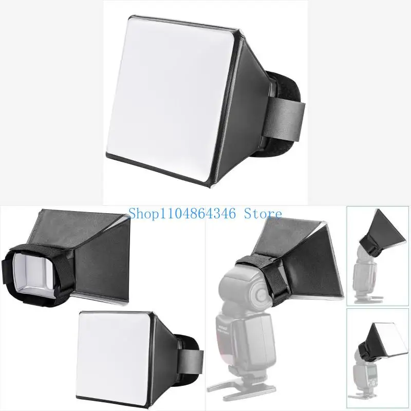 

5asd Foldable Camera Photo Speedlight Soft Box for Camera Accessories