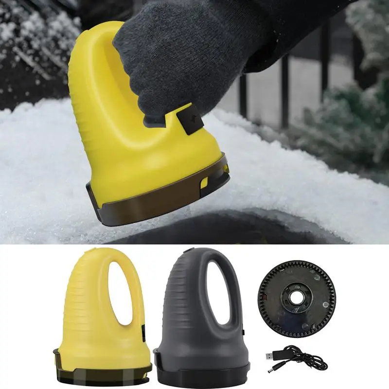 

USB Car Ice Scraper Electric Heated Snow Removal Windshield Glass Defrost Cleaning Tool Auto Car Window Windshield Snow Scraper