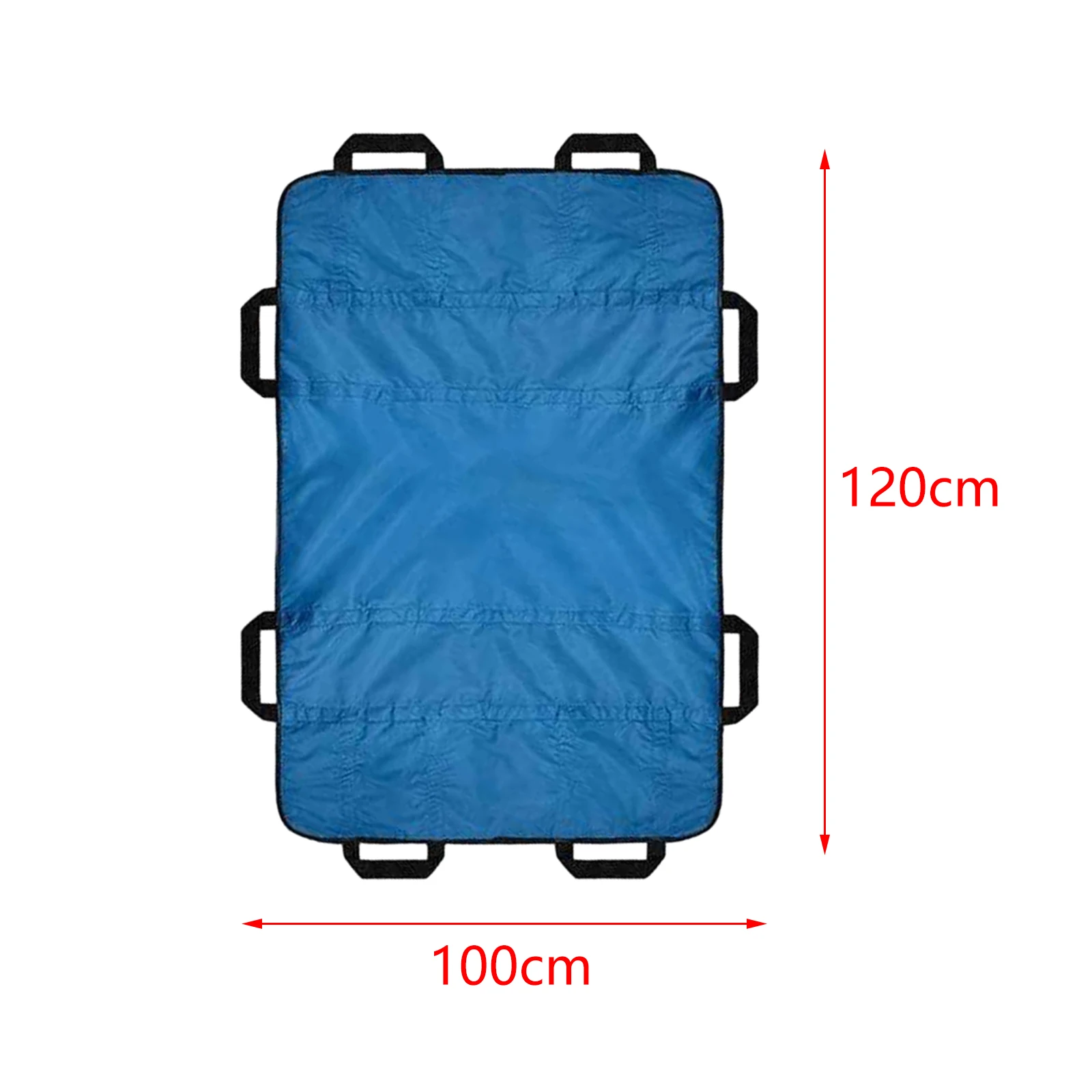 

Позиционирующий коврик для кровати с ручками, защита матраса для поворота, раздвижной, моющийся, водонепроницаемый, с 8 ручками, коврик для кровати при недержании