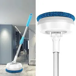 Wireless Automatic Electric Rotary Mop Cleaning Machine 2-in-1 Dry Wet Household Cleaning Tools For Car Glass Window Floor