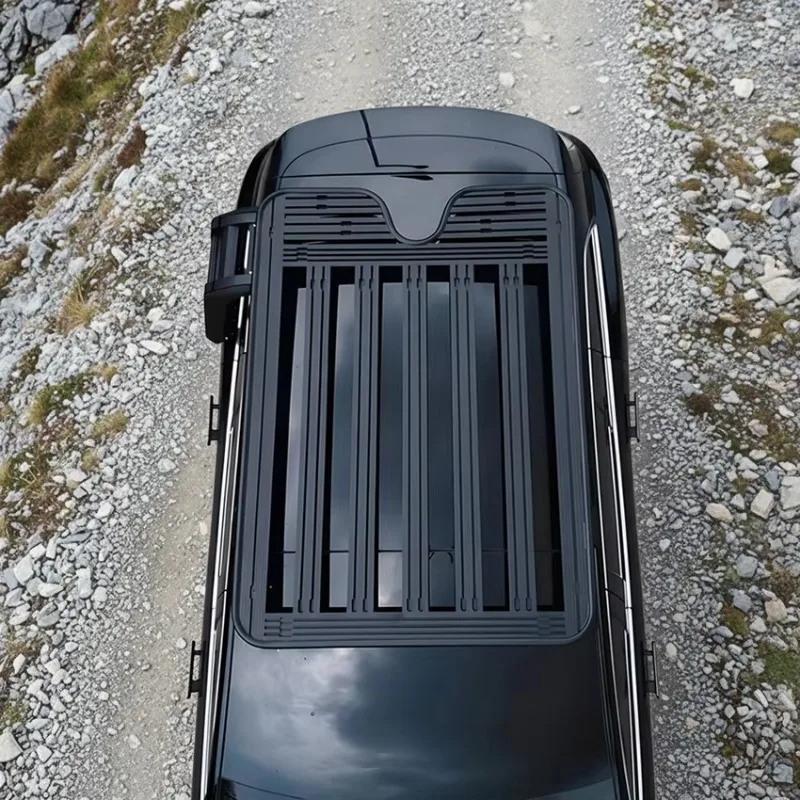 Guality Aluminum Car Roof Cargo Luggage Roof Rack Side Ladder Side Box