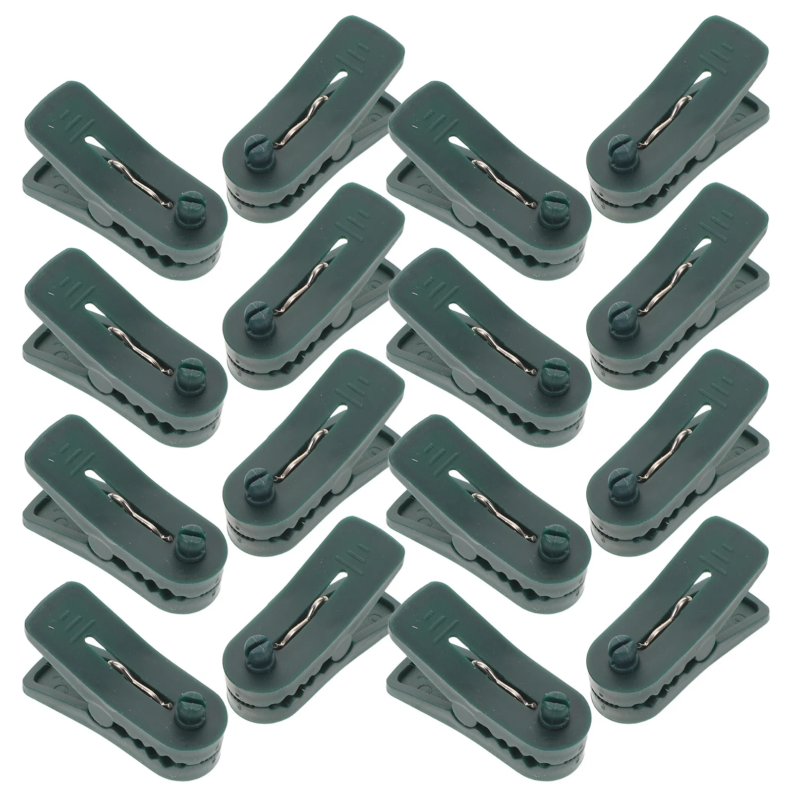 30 szt. Klipsów do choinki, plastikowe klipsy sprężynowe do mocowania stożków, w stylu vintage, na girlandy i wieńce świąteczne.