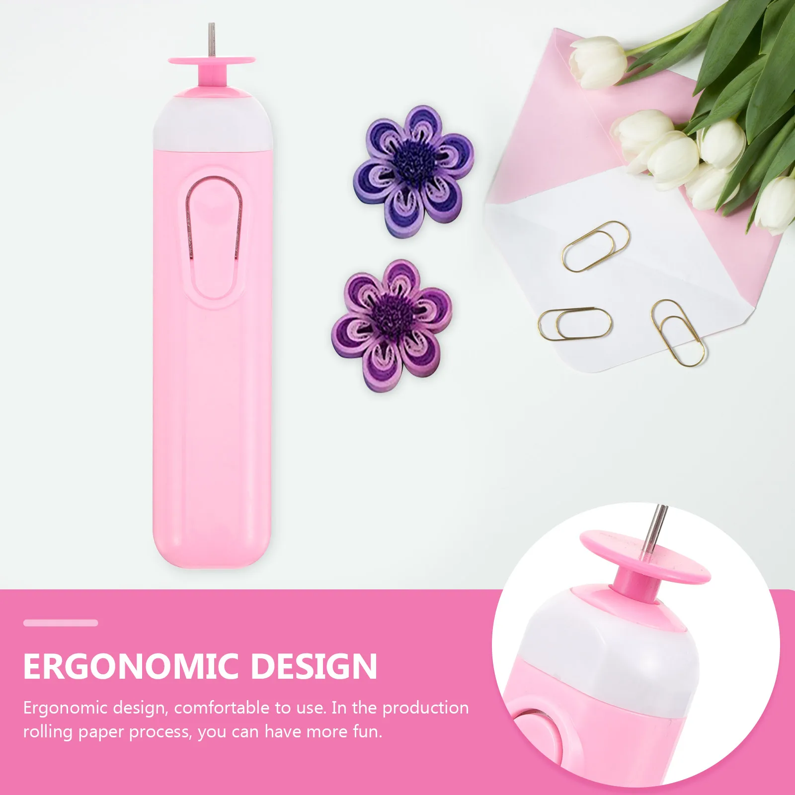 

Electric Quilling Pen Different Sizes Slotted Craft Needle For Diy Paper Rolling Tool Home Art Quilling Supplies Paper