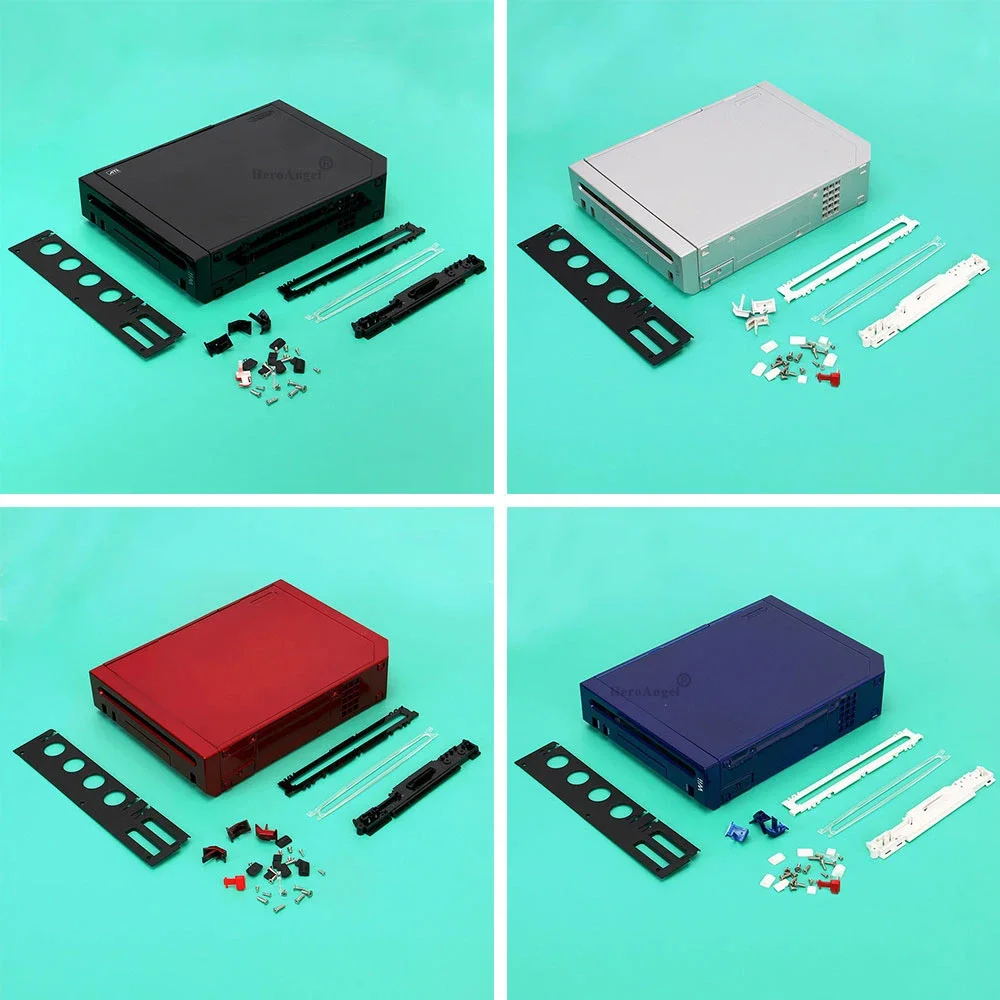 NEW 11 Colors Replacement Full Housing Shell Cover Case with Buttons For Wii Game Console Repair Parts